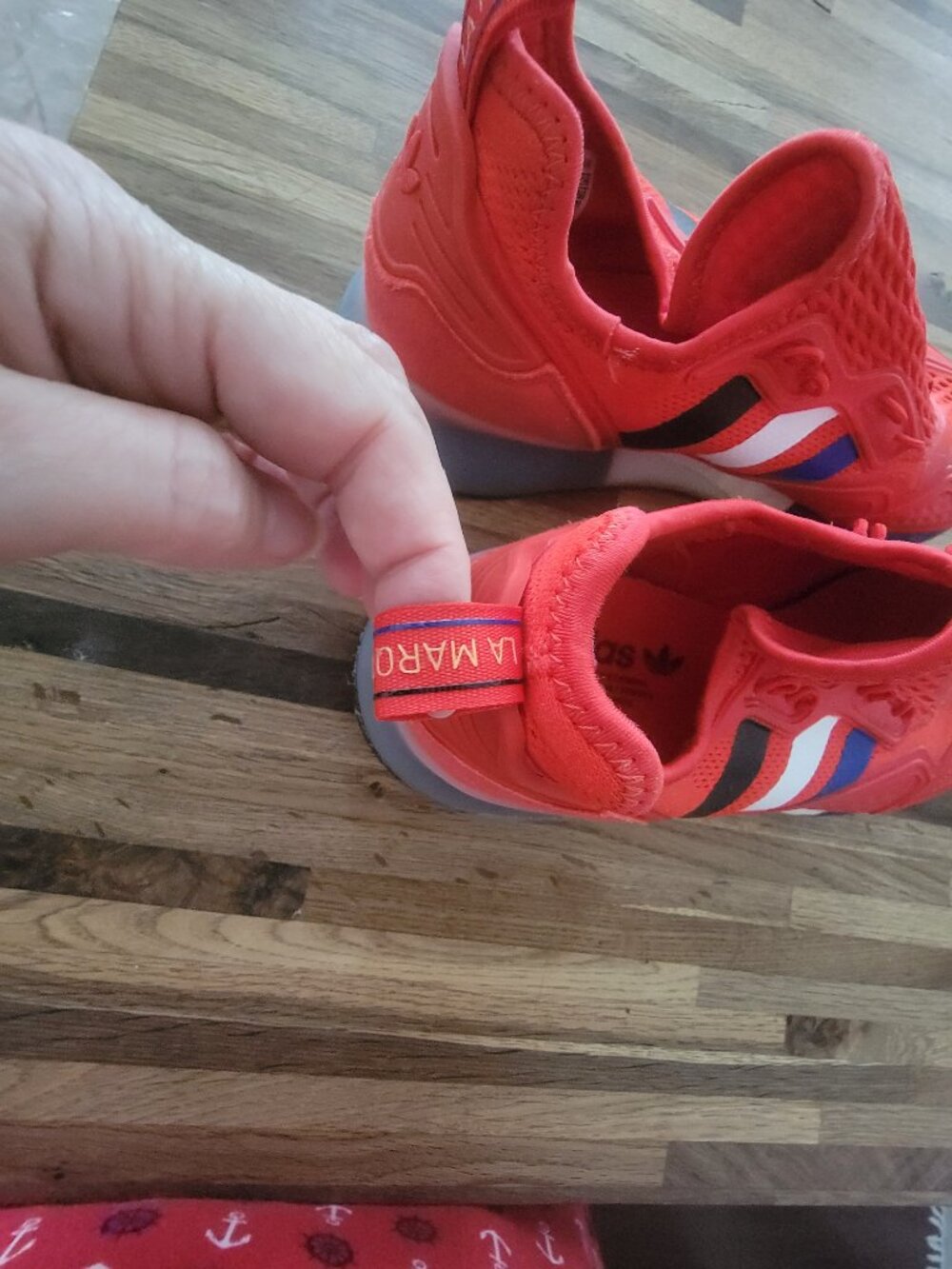 Adidas ZX 2K Boost Paris Sneakers in red - Picture 7 of 11